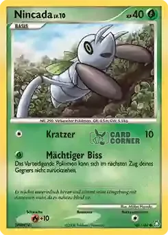 Erwachte Legenden Kartenliste - Nincada 108/146
