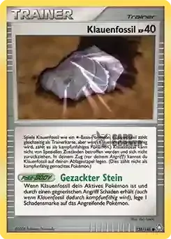Erwachte Legenden Kartenliste - Klauenfossil 138/146