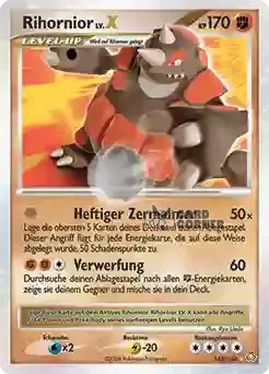 Erwachte Legenden Kartenliste - Rihornior Lv.X 145/146