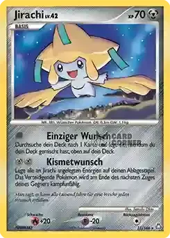 Erwachte Legenden Kartenliste - Jirachi 031/146