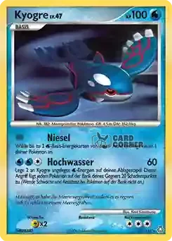 Erwachte Legenden Kartenliste - Kyogre 032/146