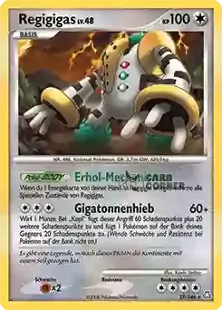 Erwachte Legenden Kartenliste - Regigigas 037/146