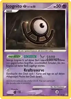 Erwachte Legenden Kartenliste - Icognito U 078/146