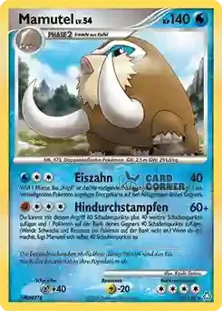 Erwachte Legenden Kartenliste - Mamutel 009/146