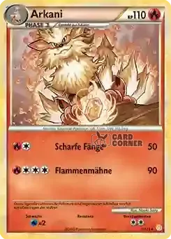 HeartGold und Soulsilver Kartenliste - Arkani 001/123