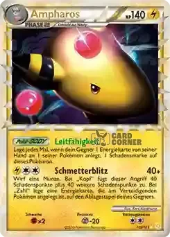 HeartGold und Soulsilver Kartenliste - Ampharos 105/123