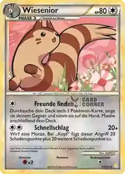 HeartGold und Soulsilver Kartenliste - Wiesenior 021/123