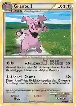 HeartGold und Soulsilver Kartenliste - Granbull 022/123