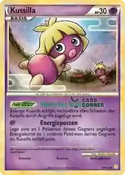 HeartGold und Soulsilver Kartenliste - Kussilla 030/123