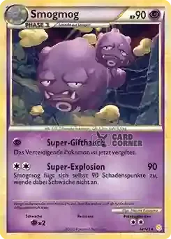 HeartGold und Soulsilver Kartenliste - Smogmog 034/123