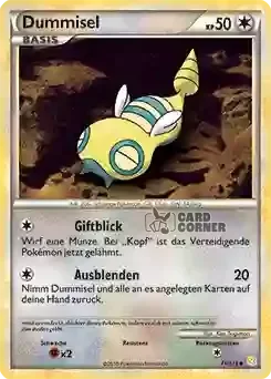 HeartGold und Soulsilver Kartenliste - Dummisel 041/123