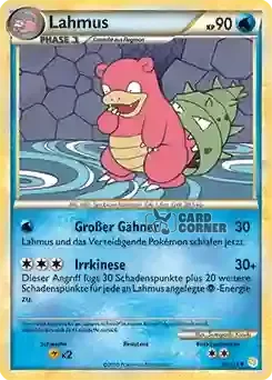 HeartGold und Soulsilver Kartenliste - Lahmus 052/123