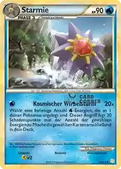 HeartGold und Soulsilver Kartenliste - Starmie 053/123