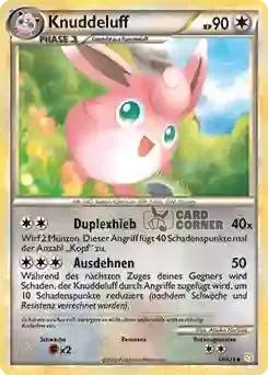 HeartGold und Soulsilver Kartenliste - Knuddeluff 056/123