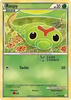 HeartGold und Soulsilver Kartenliste - Raupy 057/123
