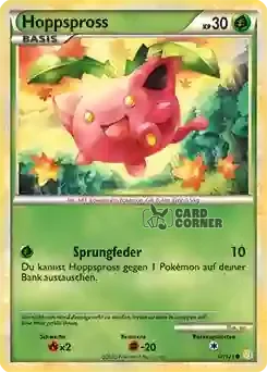 HeartGold und Soulsilver Kartenliste - Hoppspross 067/123