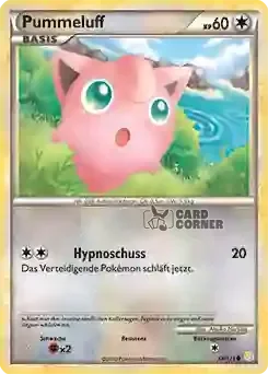 HeartGold und Soulsilver Kartenliste - Pummeluff 068/123
