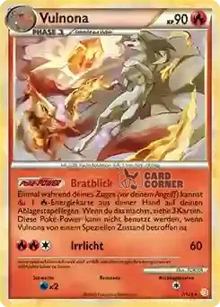 HeartGold und Soulsilver Kartenliste - Vulnona 007/123