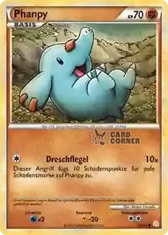 HeartGold und Soulsilver Kartenliste - Phanpy 077/123