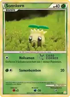 HeartGold und Soulsilver Kartenliste - Sonnkern 085/123