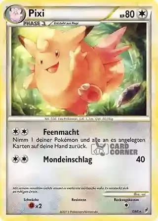 Ruf der Legenden Kartenliste - Pixi 001/095