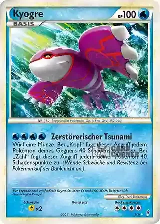 Ruf der Legenden Kartenliste - Kyogre SL6