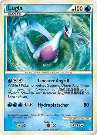 Ruf der Legenden Kartenliste - Lugia SL7