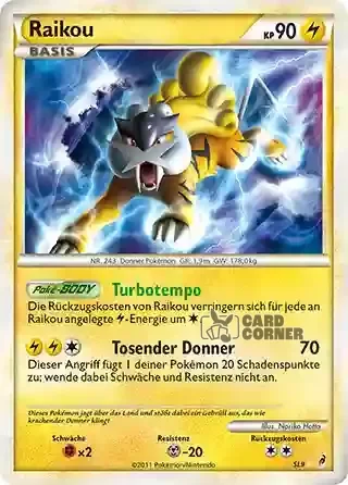 Ruf der Legenden Kartenliste - Raikou SL9