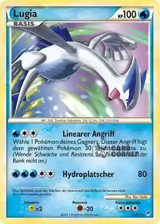 Ruf der Legenden Kartenliste - Lugia 015/095