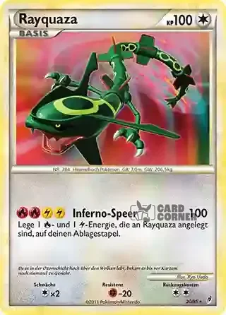 Ruf der Legenden Kartenliste - Rayquaza 020/095