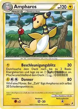 Ruf der Legenden Kartenliste - Ampharos 023/095