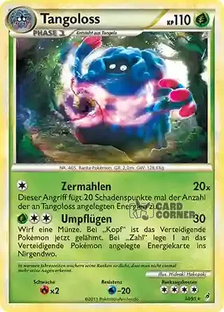 Ruf der Legenden Kartenliste - Tangoloss 034/095