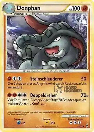 Ruf der Legenden Kartenliste - Donphan 042/095