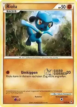 Ruf der Legenden Kartenliste - Riolu 050/095
