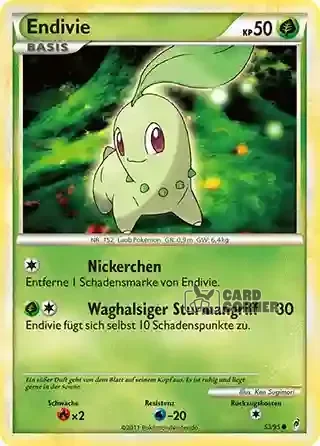 Ruf der Legenden Kartenliste - Endivie 053/095