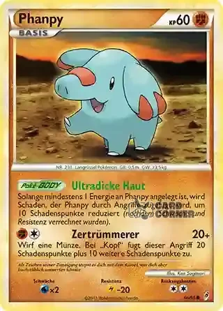 Ruf der Legenden Kartenliste - Phanpy 066/095