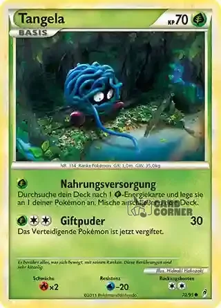 Ruf der Legenden Kartenliste - Tangela 072/095