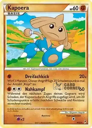 Ruf der Legenden Kartenliste - Kapoera 008/095