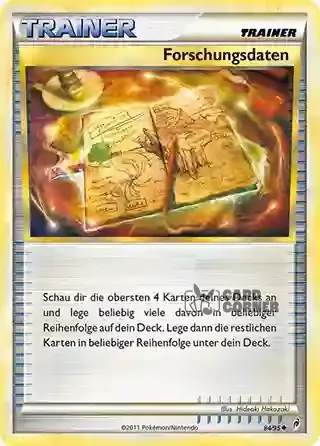 Ruf der Legenden Kartenliste - Forschungsdaten 084/095