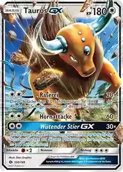 Sonne und Mond Kartenliste - Tauros 100/149