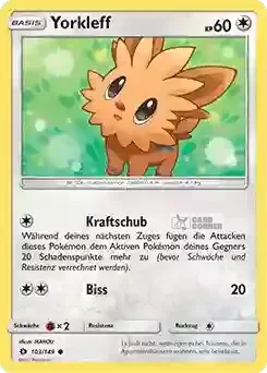 Sonne und Mond Kartenliste - Yorkleff 103/149