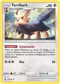 Sonne und Mond Kartenliste - Terribark 104/149