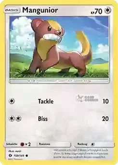 Sonne und Mond Kartenliste - Mangunior 109/149