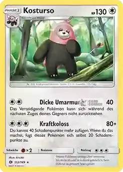 Sonne und Mond Kartenliste - Kosturso 112/149