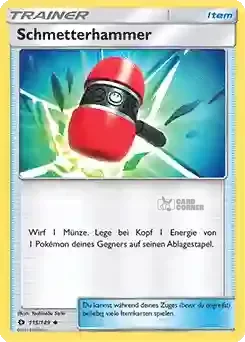 Sonne und Mond Kartenliste - Schmetterhammer 115/149