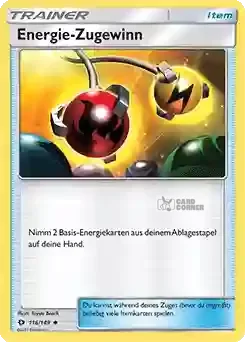 Sonne und Mond Kartenliste - Energie-Zugewinn 116/149