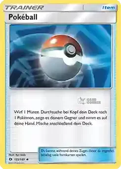 Sonne und Mond Kartenliste - Pokéball 125/149