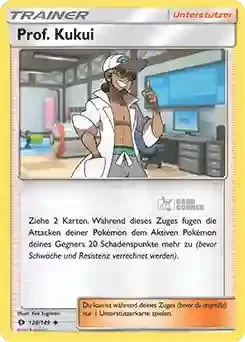 Sonne und Mond Kartenliste - Prof. Kukui 128/149