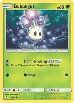 Sonne und Mond Kartenliste - Bubungus 016/149