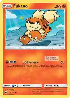 Sonne und Mond Kartenliste - Fukano 021/149